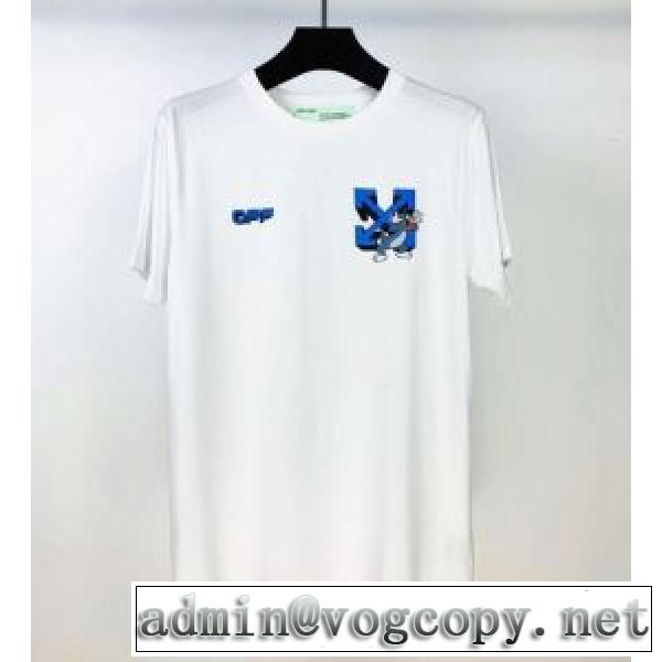 2色可選 着こなしを楽しむ 半袖Tシャツ 有名ブランドです Off-White オフホワイト 争奪戦必至vogcopy.net sn:ua4vKz