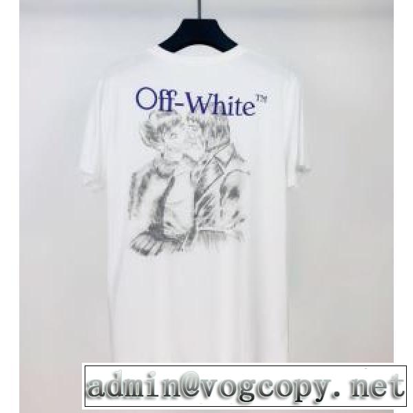 上品に着こなせ 半袖Tシャツ 日本未入荷カラー Off-White 世界共通のアイテム オフホワイトvogcopy.net sn:qGHjie
