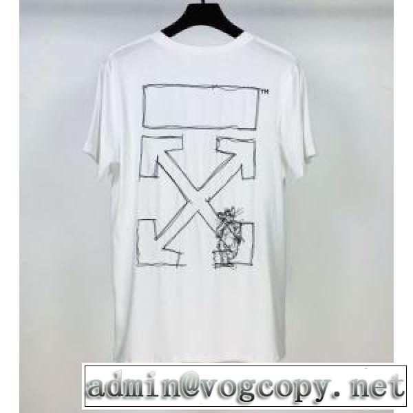 半袖Tシャツ 2色可選 最もオススメ Off-White 人気が継続中 オフホワイト  海外でも大人気vogcopy.net sn:Tf4Lru