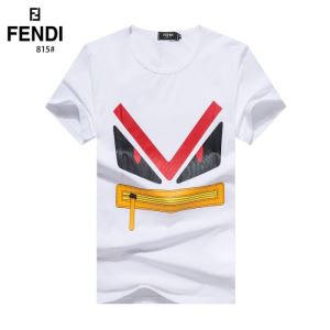 2色可選 オススメのアイテムを見逃すな フェンディ FENDI コーデの完成度を高める 半袖Tシャツvogcopy.net sn:CKr4fy-3