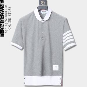 3色可選 トムブラウン どのアイテムも手頃な価格で THOM BROWNE トレンド最先端のアイテム 半袖Tシャツvogcopy.net sn:vyuK9j-3