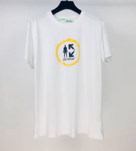 オススメのアイテムを見逃すな Off-White2色可選  オフホワイト コーデの完成度を高める 半袖Tシャツvogcopy.net sn:KX9Hbu-3