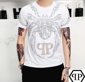 2色可選 どのアイテムも手頃な価格で 半袖Tシャツ ストリート系に大人気 フィリッププレイン PHILIPP PLEINvogcopy.net sn:4DWz0r-3