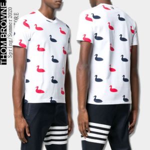 2色可選 スタイルアップ 半袖Tシャツ シンプルなファッション トムブラウン 2020モデル  THOM BROWNEvogcopy.net sn:eaGTHn-3