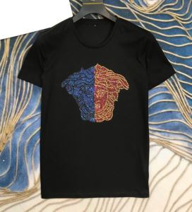 VERSACE 差をつけたい人にもおすすめ 多色可選 ヴェルサーチ 春夏コレクション新品  半袖Tシャツ 大活躍するvogcopy.net sn:qW15ry-3