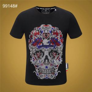 程よい最新作 半袖Tシャツ 差をつけたい人にもおすすめ フィリッププレイン PHILIPP PLEINvogcopy.net sn:Gf41zC-3