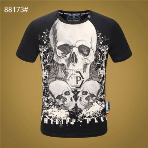 2色可選 フィリッププレイン今季の主力おすすめ  PHILIPP PLEIN 本当に嬉しいアイテム  半袖Tシャツvogcopy.net sn:TjWL5z-3