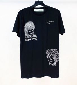 2色可選 手頃価格でカブり知らず Off-White オフホワイト 価格も嬉しいアイテム 半袖Tシャツ 素敵なアイテムvogcopy.net sn:Lb49nu-3