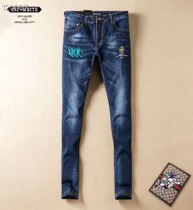Off-White 手頃価格でカブり知らず オフホワイト価格も嬉しいアイテム  ジーンズ 万能に使えるvogcopy.net sn:DKjmai-3