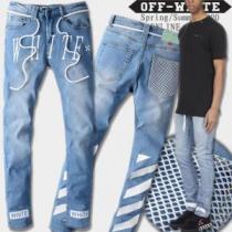 オフホワイト 大人気柄 Off-White 価格帯が低い  ジーンズ 非常にシンプルなデザインなvogcopy.net sn:D0byqa