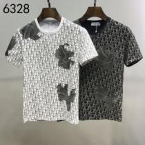 2色可選 半袖Tシャツ 普段使いにも最適なアイテム ディオール ストリート界隈で...