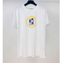 オススメのアイテムを見逃すな Off-White2色可選  オフホワイト コーデの完成度を高める 半袖Tシャツvogcopy.net sn:KX9Hbu-1