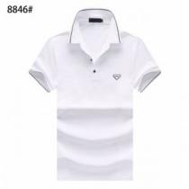 大人気のブランドの新作 半袖Tシャツ 3色可選 老舗ブランド プラダ PRADA  確定となる上品vogcopy.net sn:miiq4b