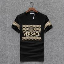 驚きのプライス ヴェルサーチ2色可選  VERSACE おしゃれに大人の必見 半...