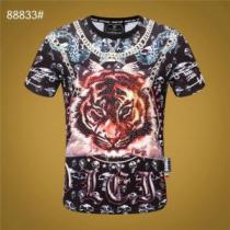 半袖Tシャツ 春夏コレクション新品 フィリッププレイン 普段見ないデザインばかり PHILIPP PLEINvogcopy.net sn:HfKnKj-1