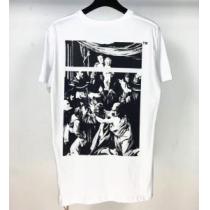 3色可選 どのアイテムも手頃な価格で 半袖Tシャツ ストリート系に大人気 Off...