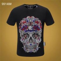 程よい最新作 半袖Tシャツ 差をつけたい人にもおすすめ フィリッププレイン PH...