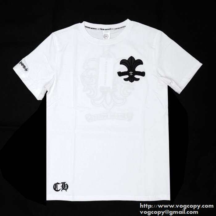 耐久性　2015 CHROME HEARTS クロムハーツ 半袖Tシャツ 2色可選