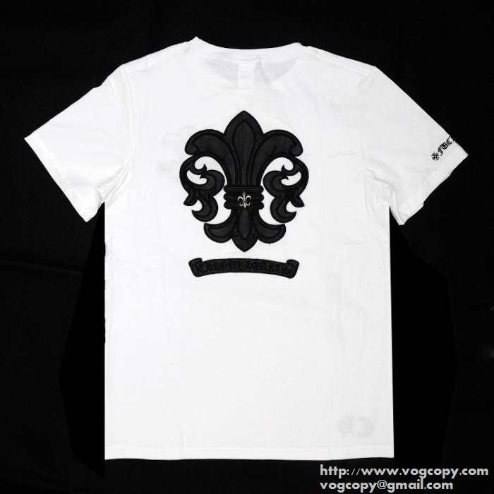 耐久性　2015 CHROME HEARTS クロムハーツ 半袖Tシャツ 2色可選