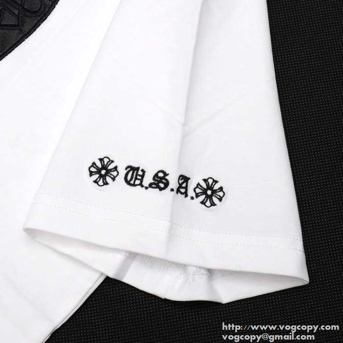 ファッション　2015 CHROME HEARTS クロムハーツ 半袖Tシャツ 2色可選