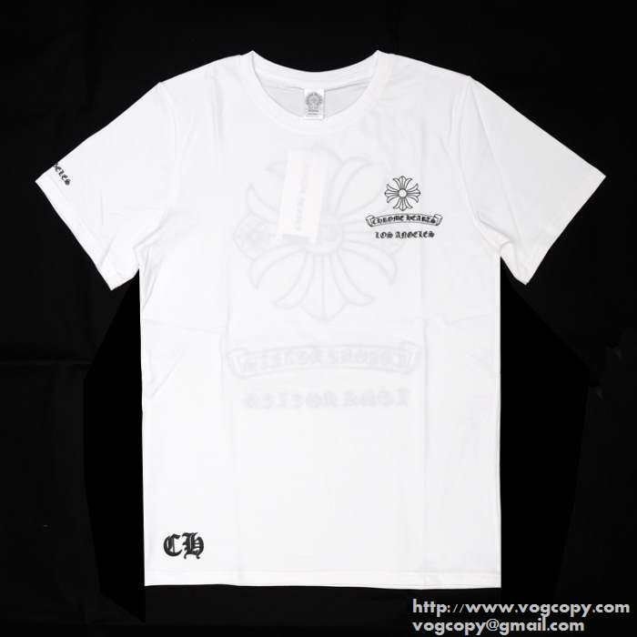 お買い物 2015 CHROME HEARTS クロムハーツ 半袖Tシャツ 2色可選
