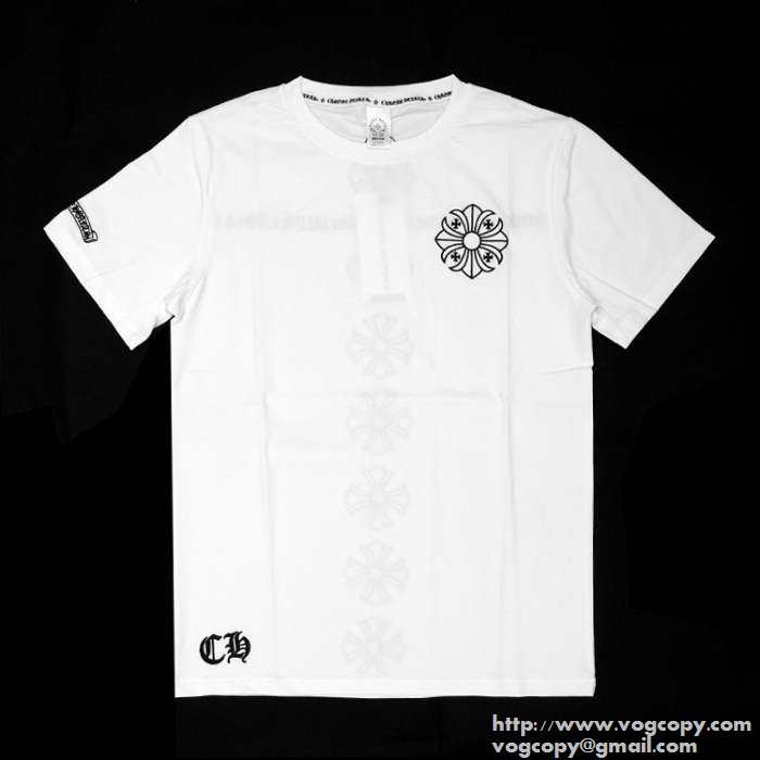 大人気　 2015 CHROME HEARTS クロムハーツ 半袖Tシャツ 2色可選