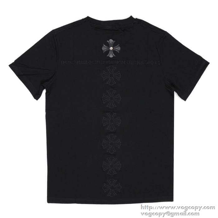 大人気　 2015 CHROME HEARTS クロムハーツ 半袖Tシャツ 2色可選
