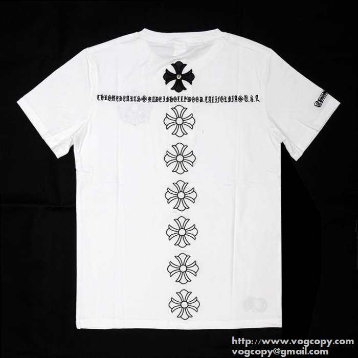 大人気　 2015 CHROME HEARTS クロムハーツ 半袖Tシャツ 2色可選