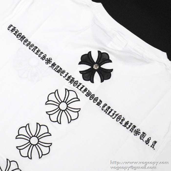 大人気　 2015 CHROME HEARTS クロムハーツ 半袖Tシャツ 2色可選