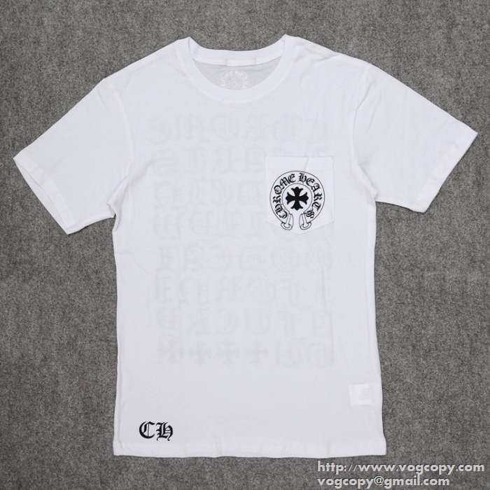 激安 2015 CHROME HEARTS クロムハーツ 半袖Tシャツ 2色可選