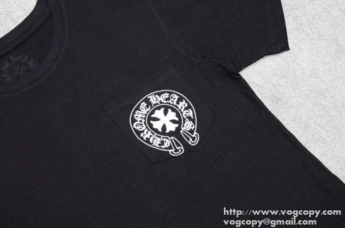 激安 2015 CHROME HEARTS クロムハーツ 半袖Tシャツ 2色可選