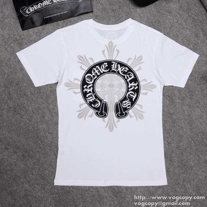 高級感　今季 2015 CHROME HEARTS クロムハーツ 半袖Tシャツ