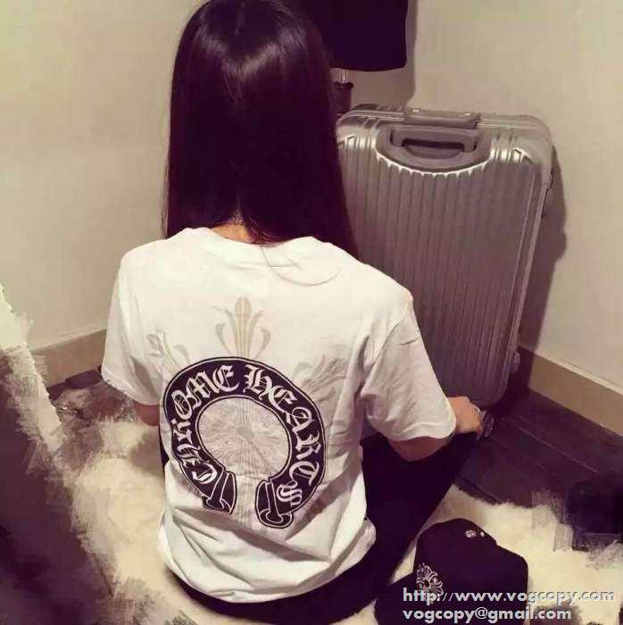高級感　今季 2015 CHROME HEARTS クロムハーツ 半袖Tシャツ