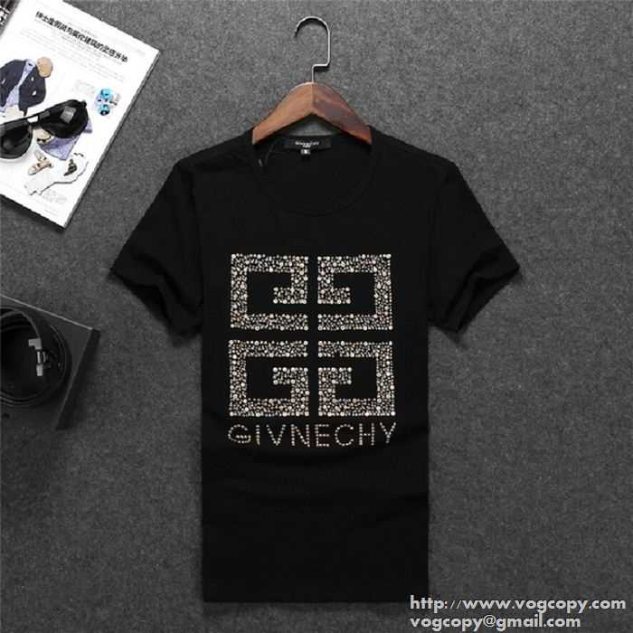 高級感　2015春夏 GIVENCHY ジバンシー 半袖Tシャツ 2色可選