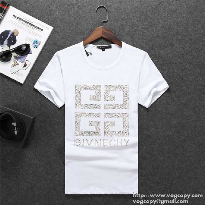 高級感　2015春夏 GIVENCHY ジバンシー 半袖Tシャツ 2色可選