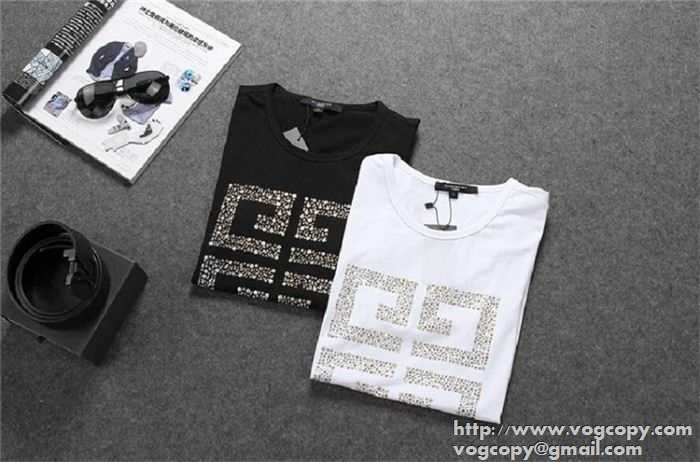 高級感　2015春夏 GIVENCHY ジバンシー 半袖Tシャツ 2色可選