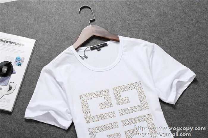 高級感　2015春夏 GIVENCHY ジバンシー 半袖Tシャツ 2色可選