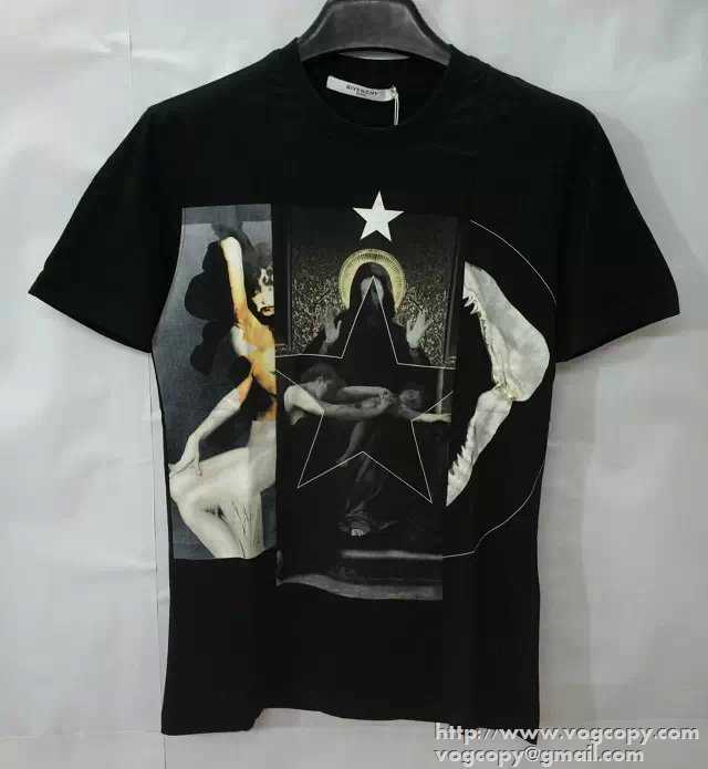 お洒落な　2015春夏  GIVENCHY ジバンシー 半袖Tシャツ 男女兼用