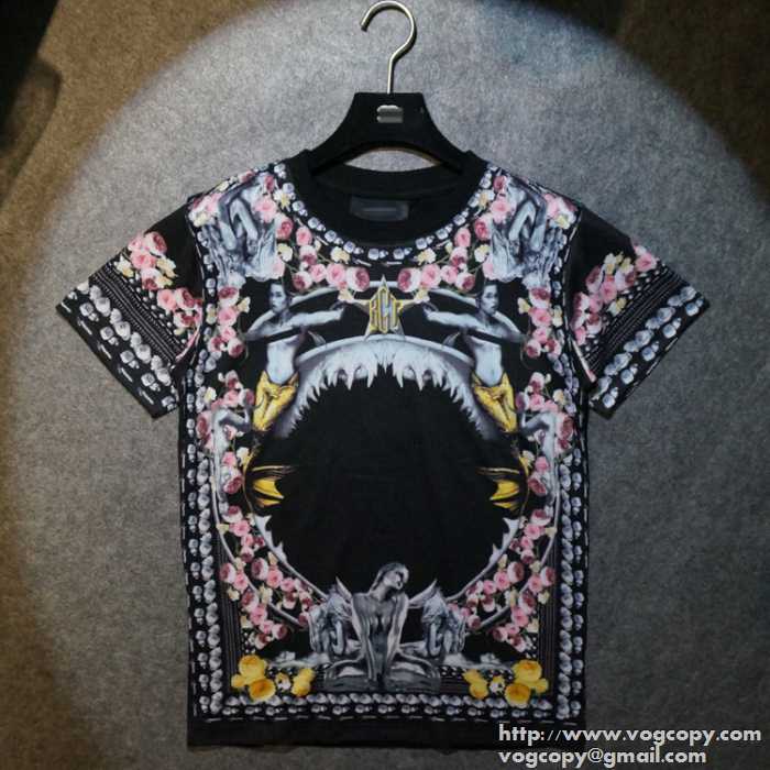 新作　2015春夏  GIVENCHY ジバンシー 半袖Tシャツ カップルペアルック 男女兼用