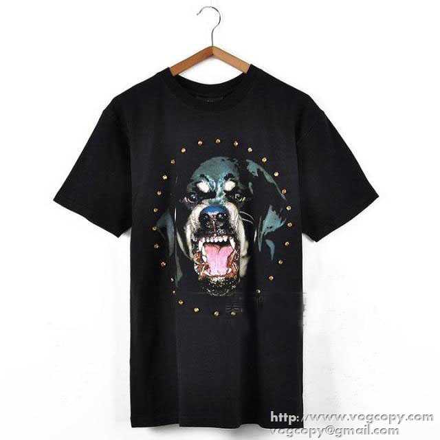 美品　2015春夏 GIVENCHY ジバンシー 半袖Tシャツ 男女兼用 カップルペアルック