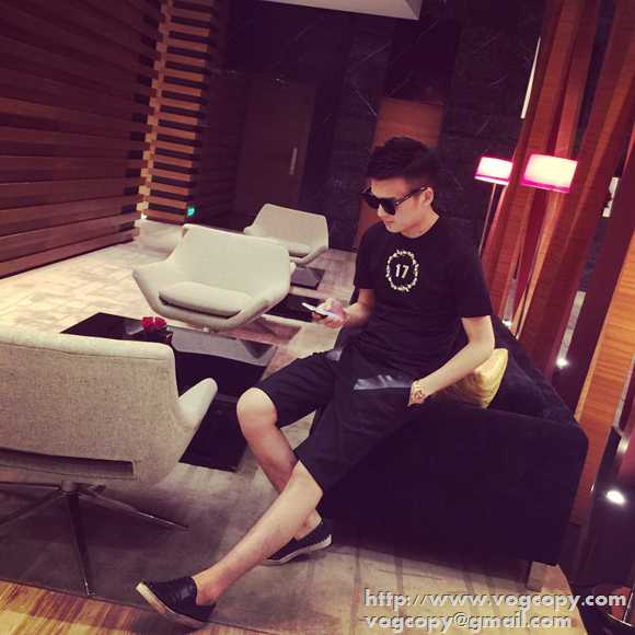 お洒落な　2015春夏  GIVENCHY ジバンシー 半袖Tシャツ 男女兼用