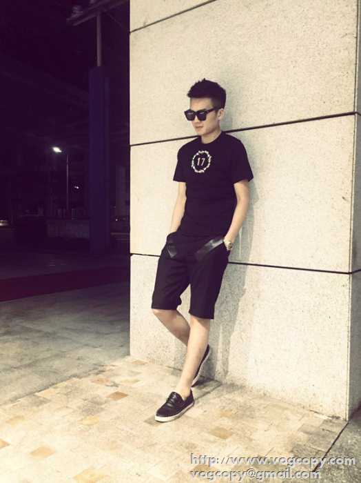 お洒落な　2015春夏  GIVENCHY ジバンシー 半袖Tシャツ 男女兼用