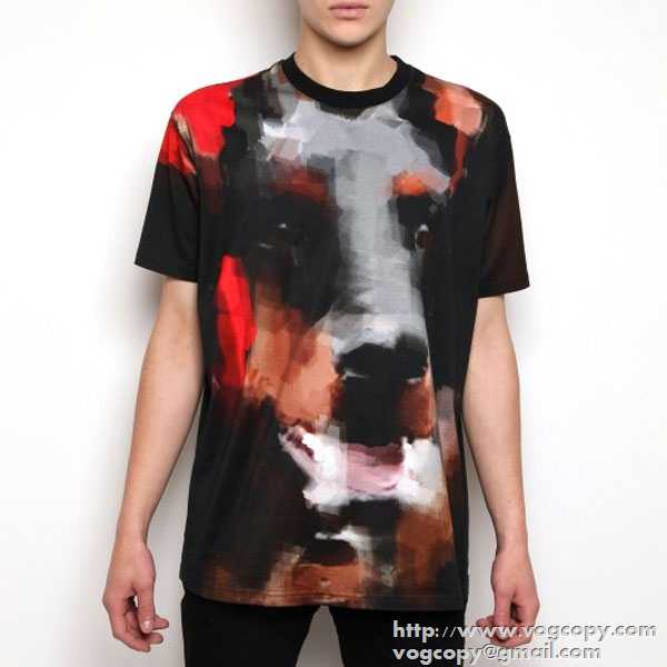 完売　2015春夏 個性派 GIVENCHY ジバンシー 半袖Tシャツ 男女兼用