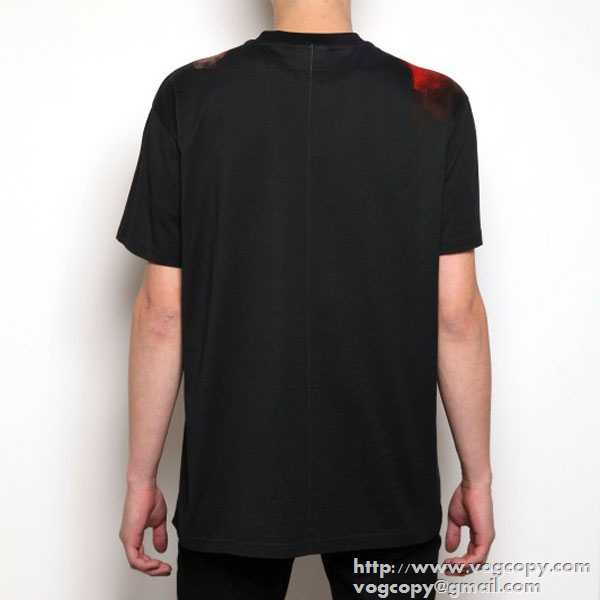 完売　2015春夏 個性派 GIVENCHY ジバンシー 半袖Tシャツ 男女兼用