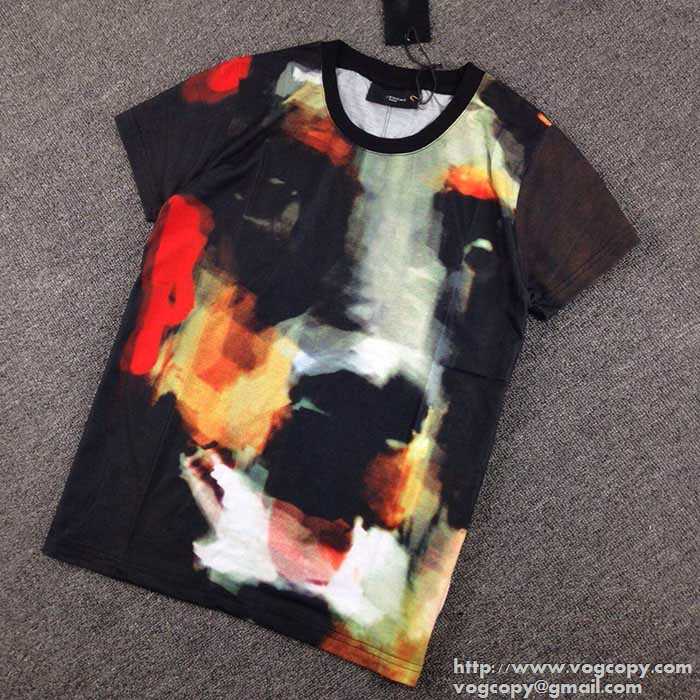 完売　2015春夏 個性派 GIVENCHY ジバンシー 半袖Tシャツ 男女兼用