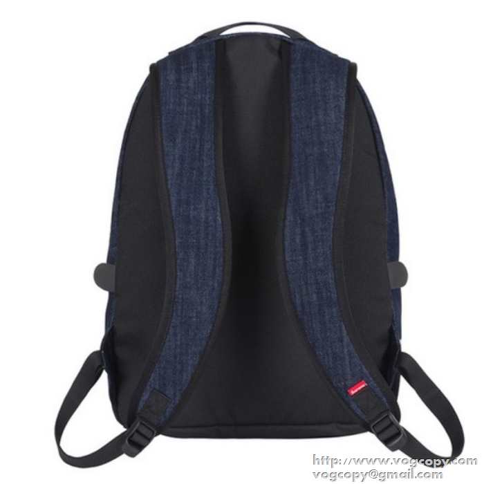 値下げる商品 2015秋冬 SUPREME シュプリーム デニム 便利性ある　バックパック