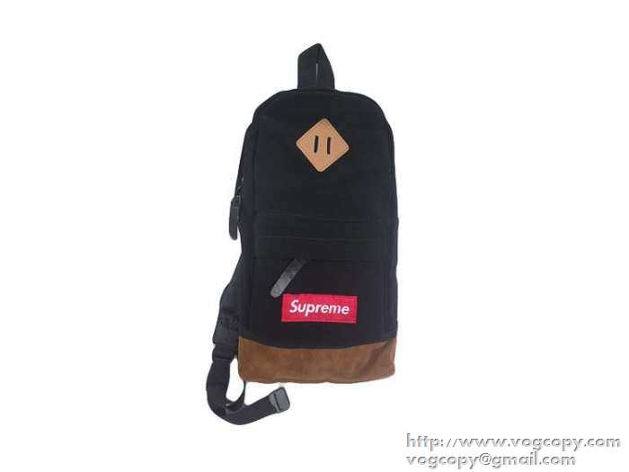 大容量のある 2015秋冬 SUPREME シュプリーム 便利性に溢れる斜め掛けバッグ 2色可選