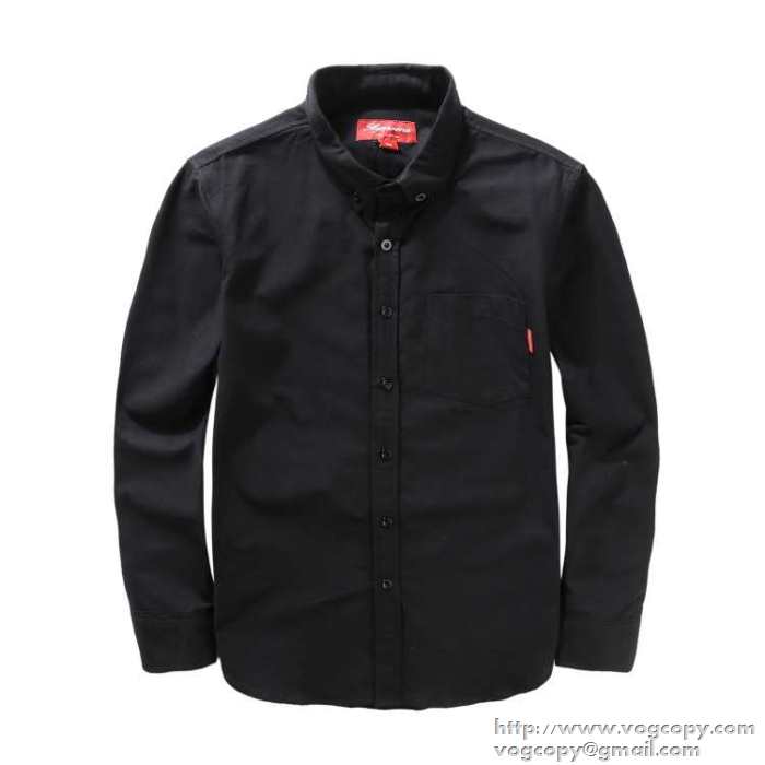 超カジュアル  2015  SUPREME シュプリーム 長袖シャツ 3色可選