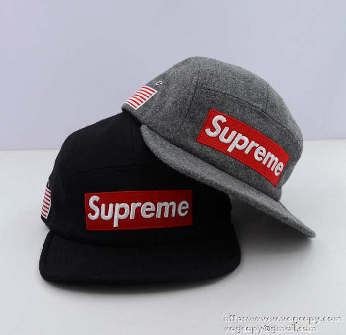 雰囲気を漂わせる　2015 SUPREME シュプリーム 柔らかい　帽子 2色可選