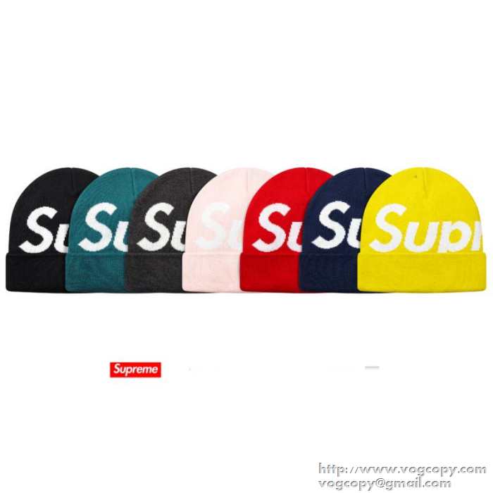 柔らかで上質な 2015秋冬 SUPREME シュプリーム 人気　ニット帽 4色可選